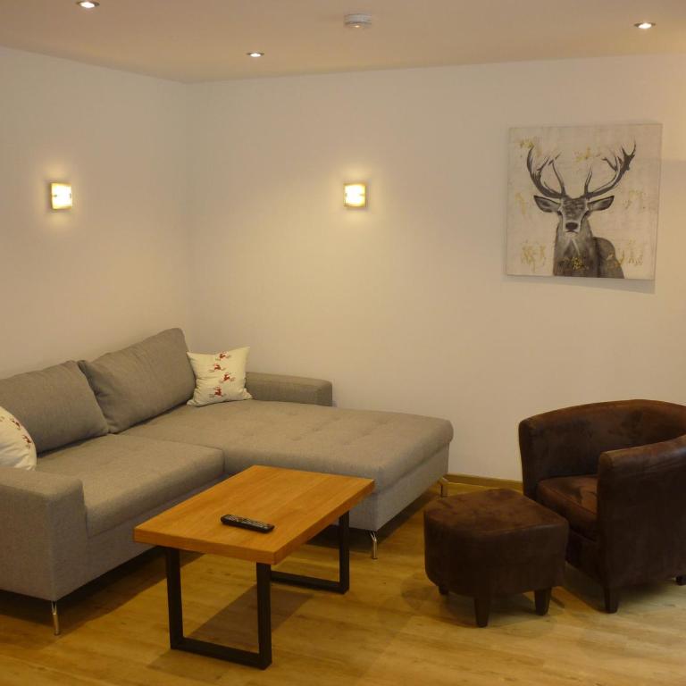 Ferienhaus Wetterstein - Apartment Waldblick mit 1 Schlafzimmer - 1