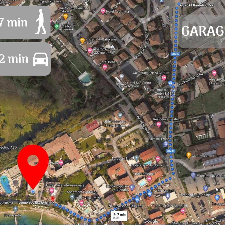Front Lake Apartment Bardolino - Appartamento con 1 Camera da Letto e Balcone - 6