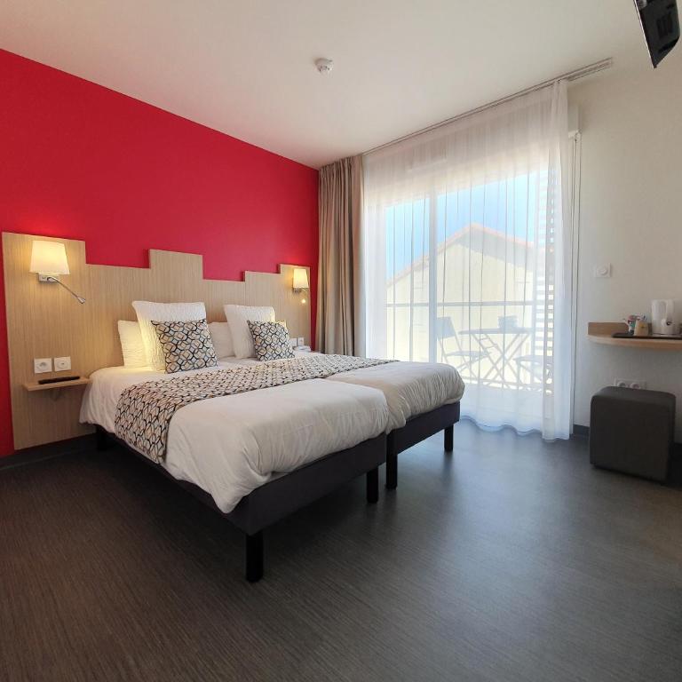 Sure Hotel by Best Western Saint-Raphael Le Dramont - Chambre Lit Queen-Size Standard avec Balcon - Non-Fumeurs - 10
