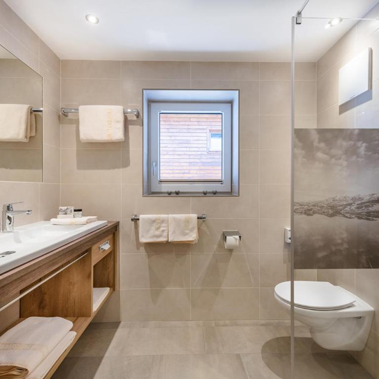 Apartments & Garni Alpenrose - Apartment mit 1 Schlafzimmer und Bergblick - 9