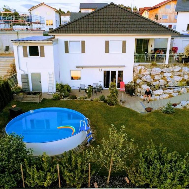 Allgäu gemütliche, moderne Wohnung mit Garten-Pool - Apartment mit 1 Schlafzimmer - 1