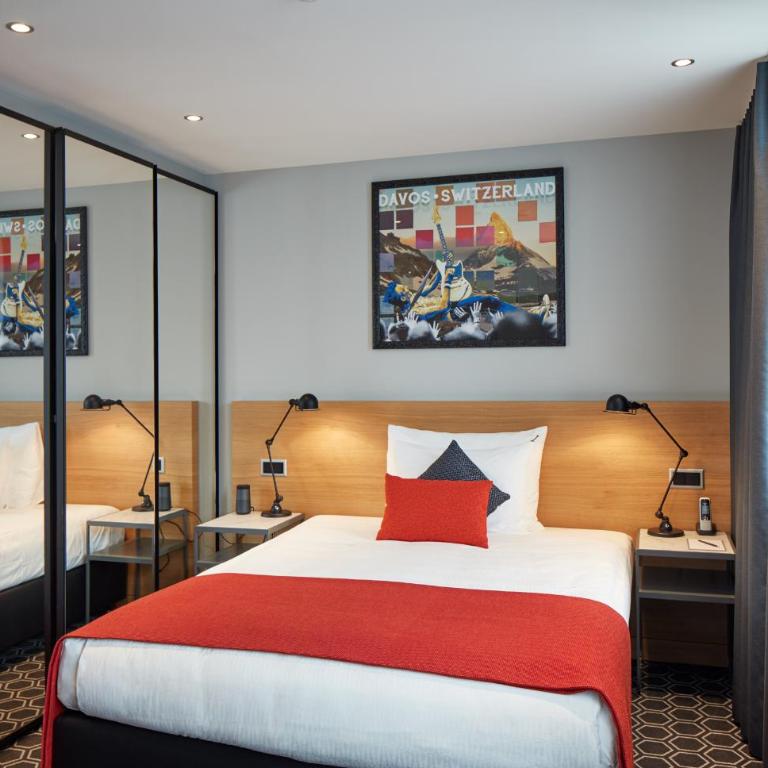 Hard Rock Hotel Davos - Superior Unterkunft Silver mit Queensize-Bett - 1
