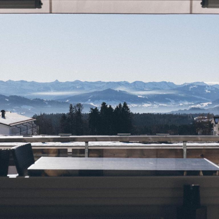Rosenalm Scheidegg - Ferienwohnungen mit Pool und Sauna - Apartment 77 with Mountain View - 7