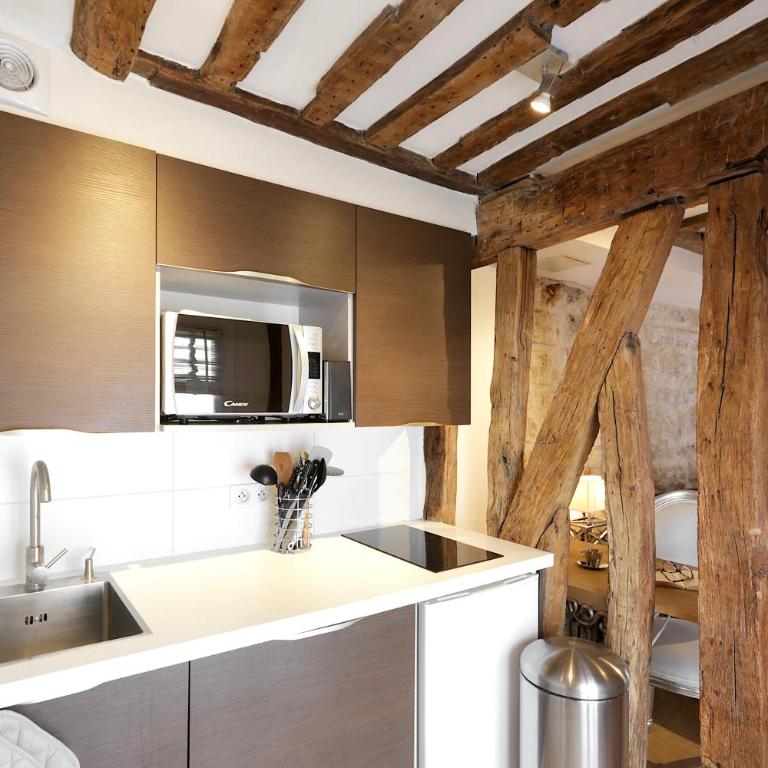 Habitat Parisien - 1BR-1BA - Duplex Louvre Museum - Appartement 1 Chambre - 5