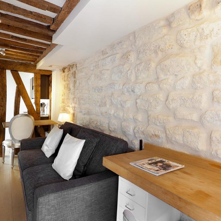 Habitat Parisien - 1BR-1BA - Duplex Louvre Museum - Appartement 1 Chambre - 11