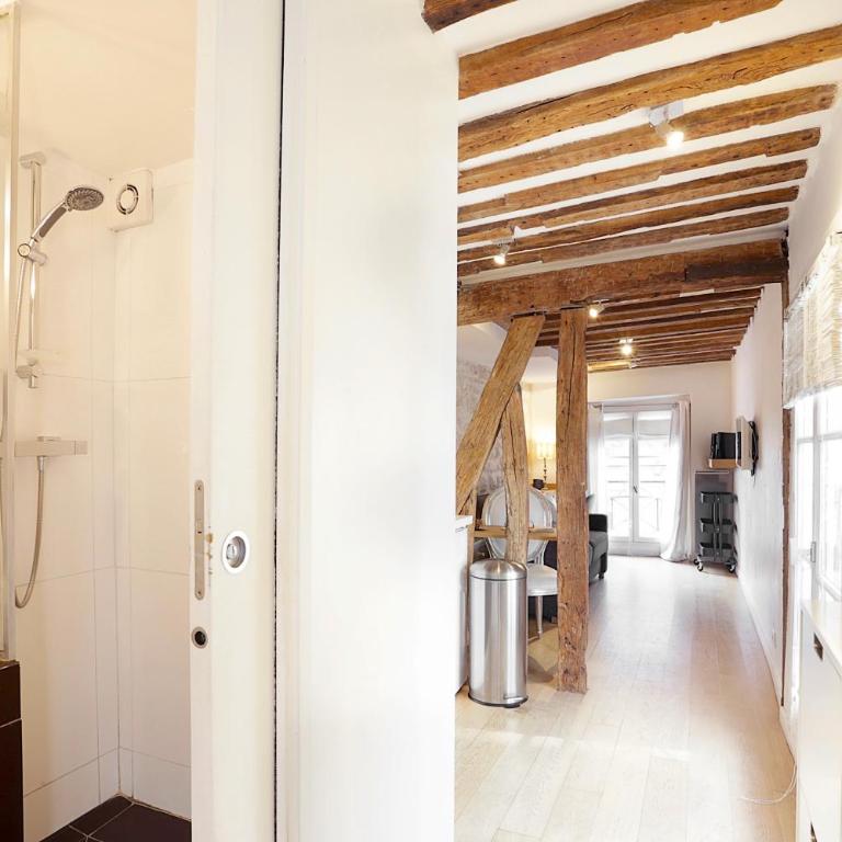 Habitat Parisien - 1BR-1BA - Duplex Louvre Museum - Appartement 1 Chambre - 14