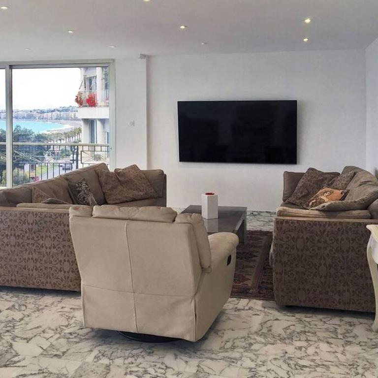 Promenade des anglais Amazing sea view 140M2 3BR - Appartement 3 Chambres - 10
