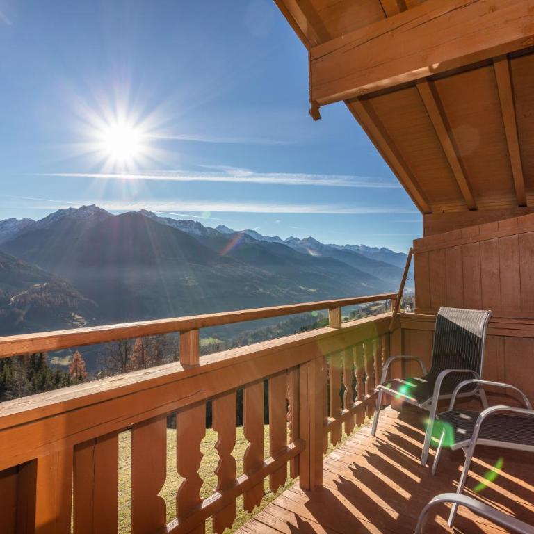 Bergbauernhof Familienparadies Oberhasenberghof - Appartement avec Balcon - 12
