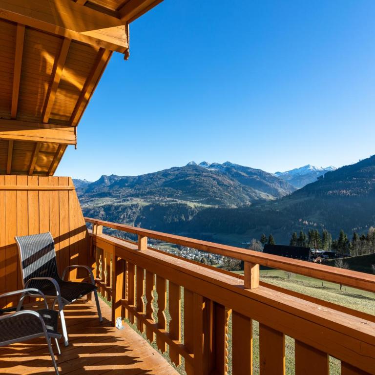 Bergbauernhof Familienparadies Oberhasenberghof - Appartement avec Balcon - 17