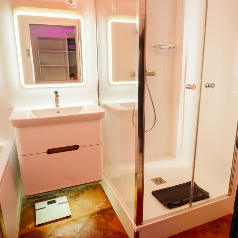 room five - parking, balnéothérapie, place nationale, un havre de paix - Appartement 1 Chambre - 6