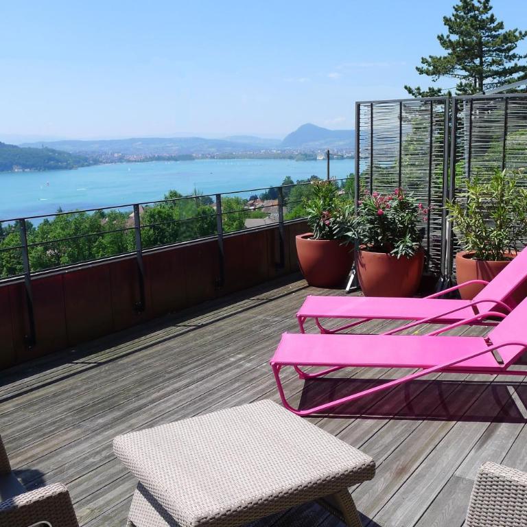 Le Clos Du Lac - location de chambres - Chambre Double – Vue sur Lac - 1