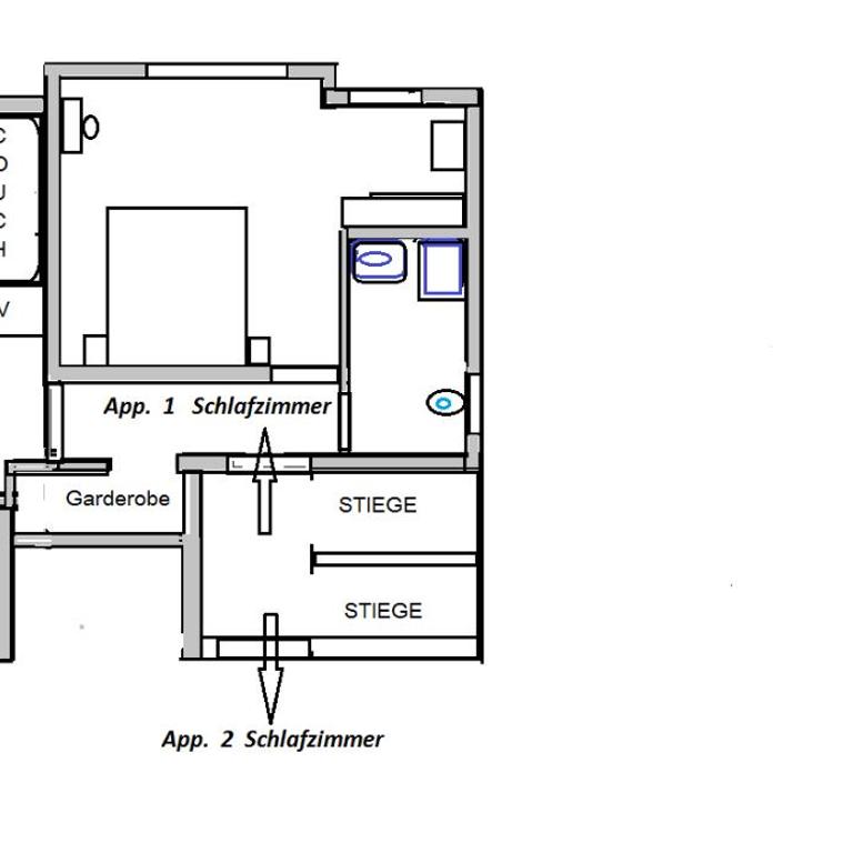 ANDREA - Apartment mit 1 Schlafzimmer - 2