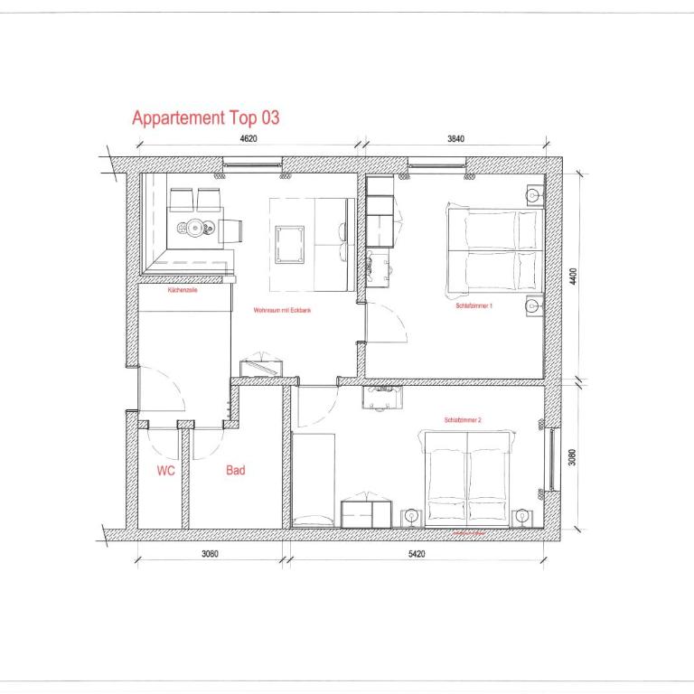 Appartement Schörghofer inklusive Sommercard - Superior Two-Bedroom Apartment - 9