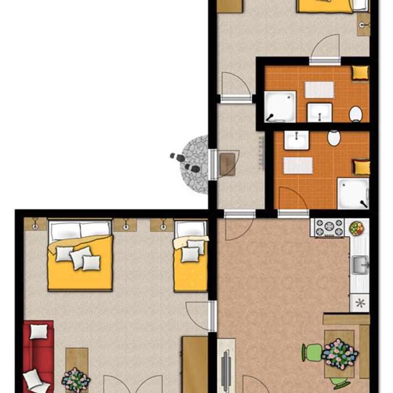 Ferienhof Ammann - Apartment mit 2 Schlafzimmern - 2