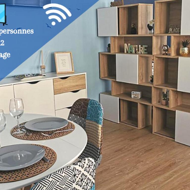 Envolée Marine pour 3 pers - Berck-Plage - 250m plage et commerces - Apartamento de 1 dormitorio - 1