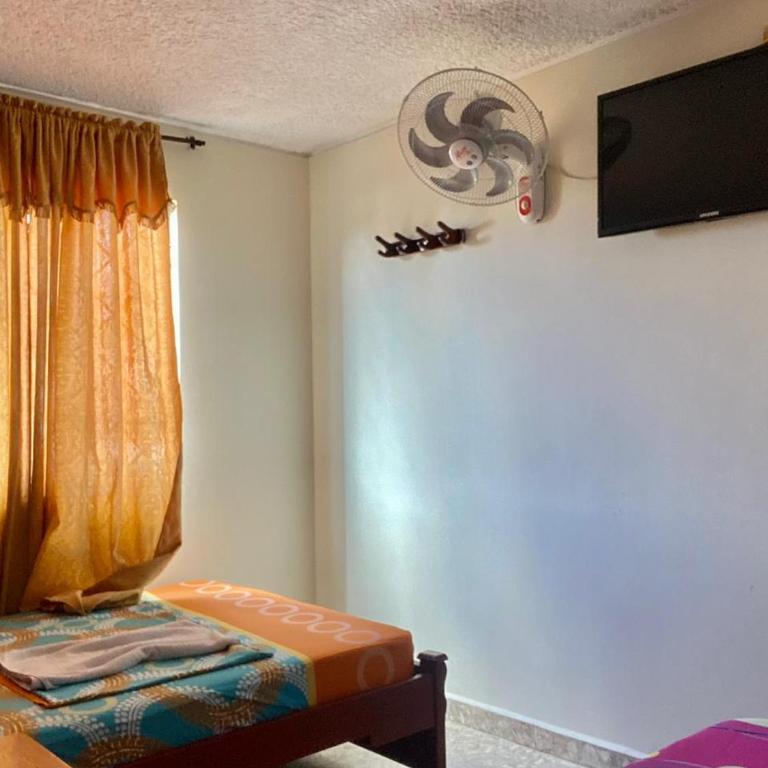 Hotel Mansión Real - Habitación Doble con baño privado - 2 camas - 2