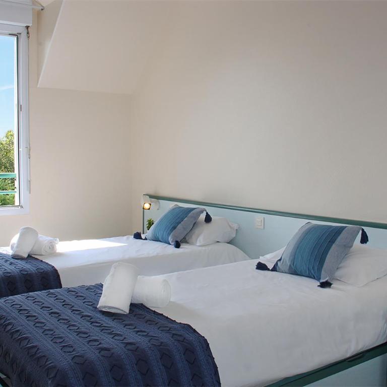Azureva Club Pornichet Baie de La Baule - Twin room with trundle beds - 3