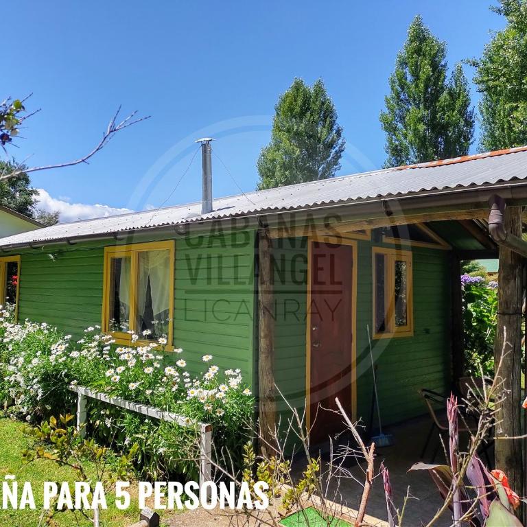 Cabañas Villangel Licanray - Two-Bedroom House - 3