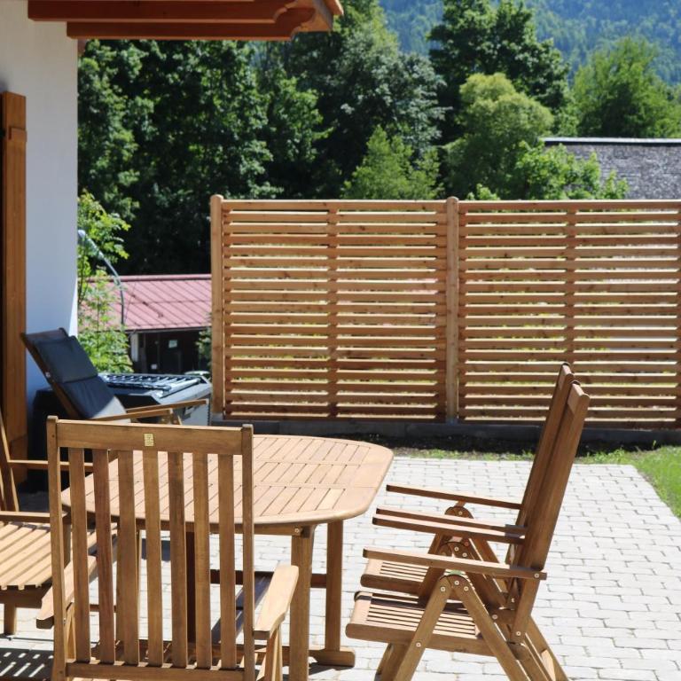 Chalet Steinplatte - Apartment mit Terrasse - 10
