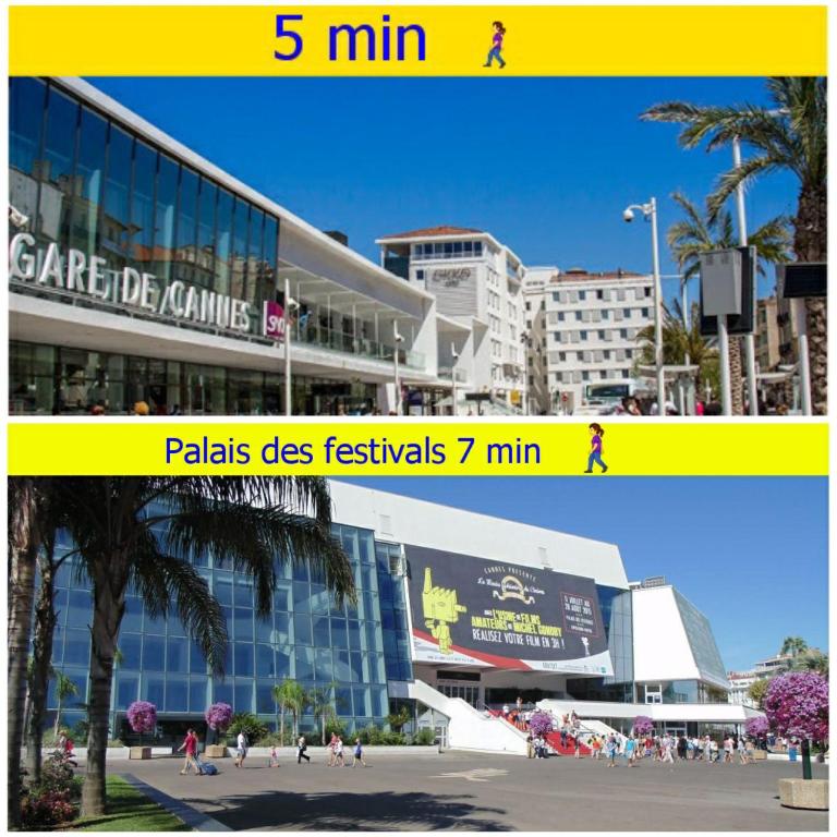 Cannes Centre Congrés Croisette Plage Au calme - Studio - 21