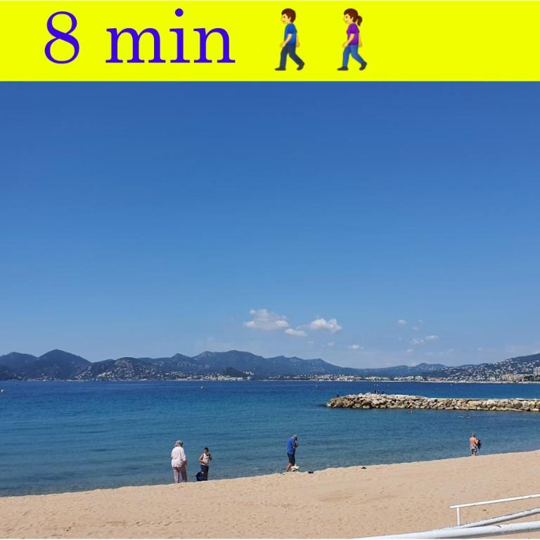 Cannes Centre Congrés Croisette Plage Au calme - Studio - 4