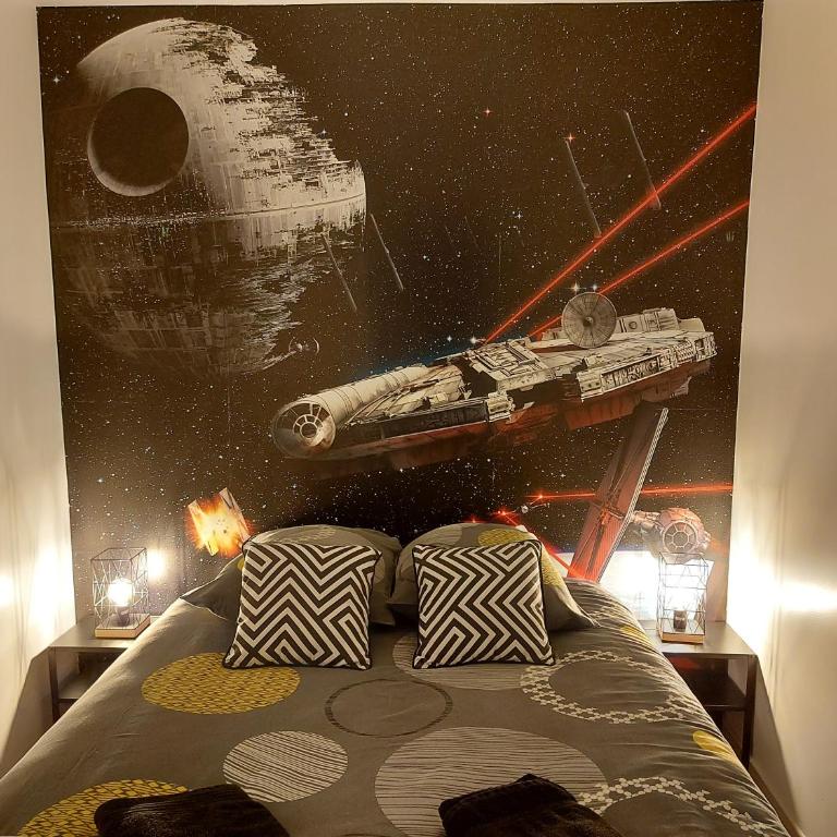 Appartement Cinéma vidéo-projecteur et garage - Appartement avec Douche - 7