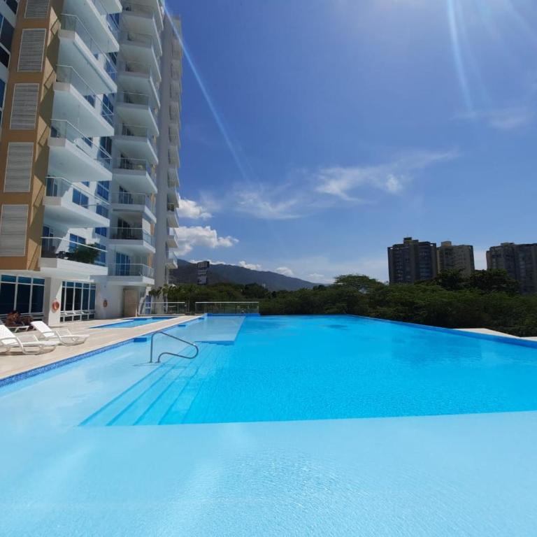 Hermoso apartamento a 300 m Playa Bello Horizonte Pozos colorados - One-Bedroom Apartment - 26