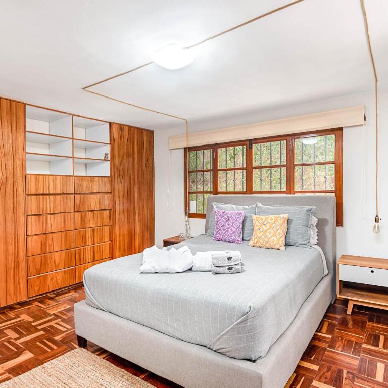 Finca Coyoacán - Habitación Deluxe con cama extragrande - 9