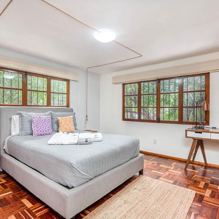 Finca Coyoacán - Habitación Deluxe con cama extragrande - 7
