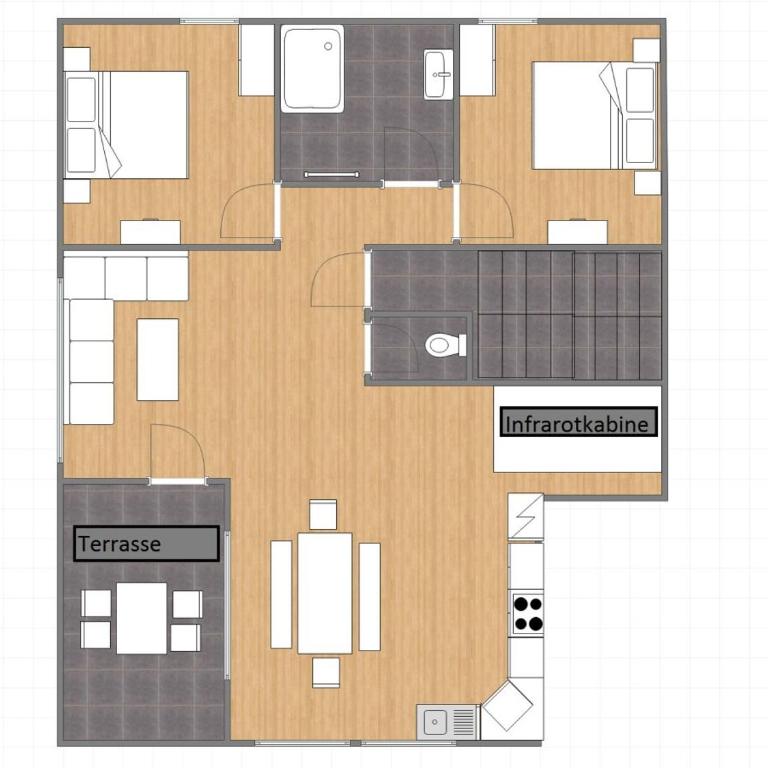 Appartement Auszeit Eben - Apartment mit 2 Schlafzimmern - 10