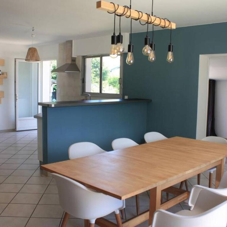 Grande maison familiale piscine et jardin - Villa - 4