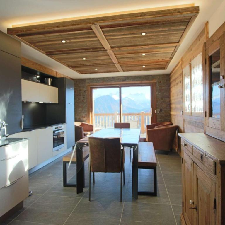 ODYSSEE B203 Vaste appartement en vieux bois sur les pistes, vue panoramique - Appartement en Duplex - 1