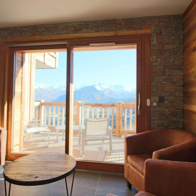 ODYSSEE B203 Vaste appartement en vieux bois sur les pistes, vue panoramique - Appartement en Duplex - 2