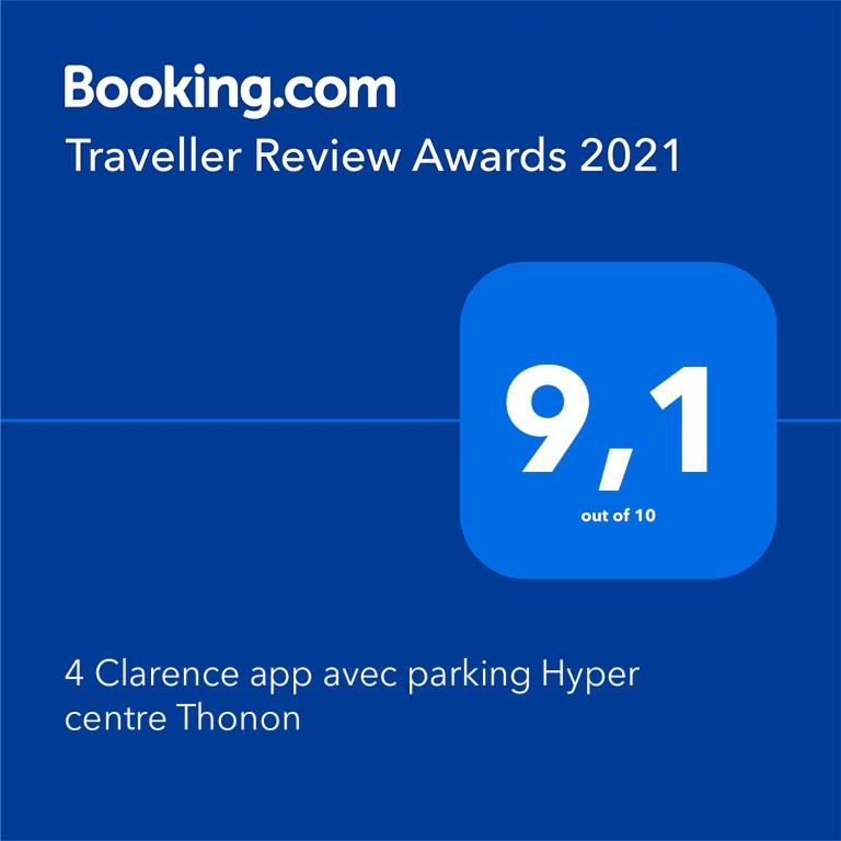 4 Clarence app avec parking Hyper centre Thonon - Appartement - 9