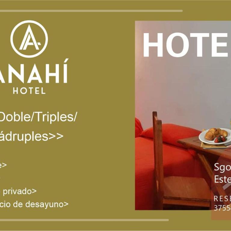 Hotel Anahi - Habitación Doble - 1 o 2 camas - 2
