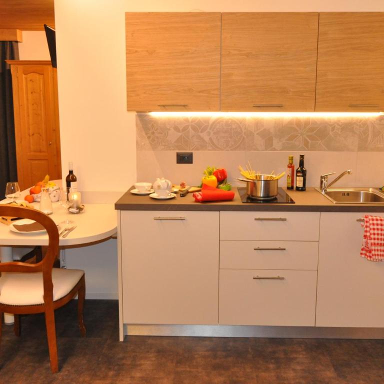 Albergo Alpino - Apartamento con balcón - 5