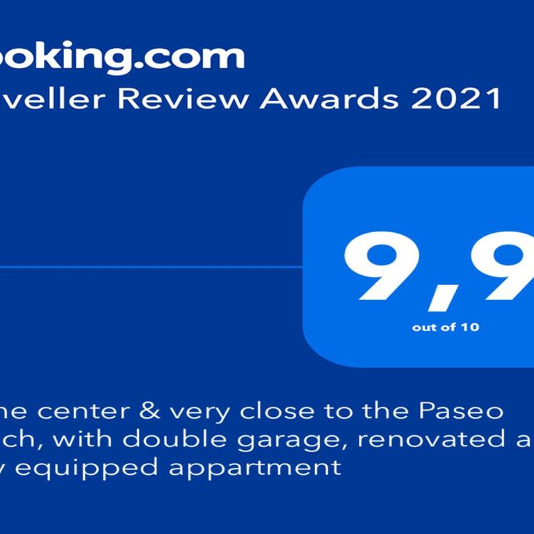 At the center & very close to the Paseo beach, with double garage, renovated and fully equipped apartment - Apartamento de 3 dormitorios - 3