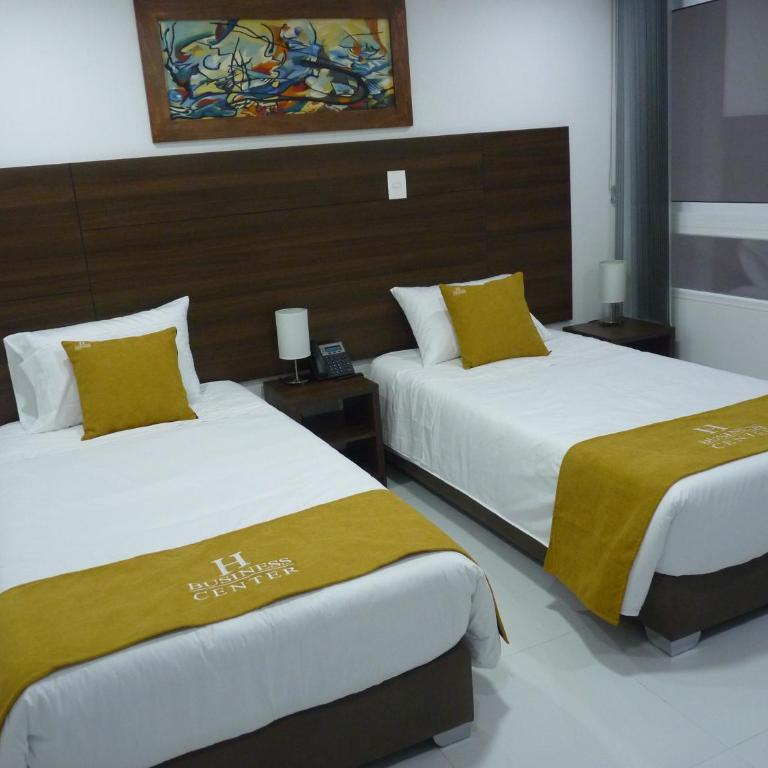 Hotel Business Center - Habitación Doble Estándar - 2 camas - 2