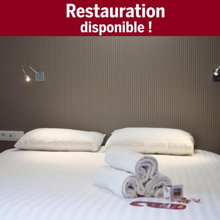 Brit Hotel Reims La Pompelle - Chambre Double Supérieure pour Personnes à Mobilité Réduite - 12