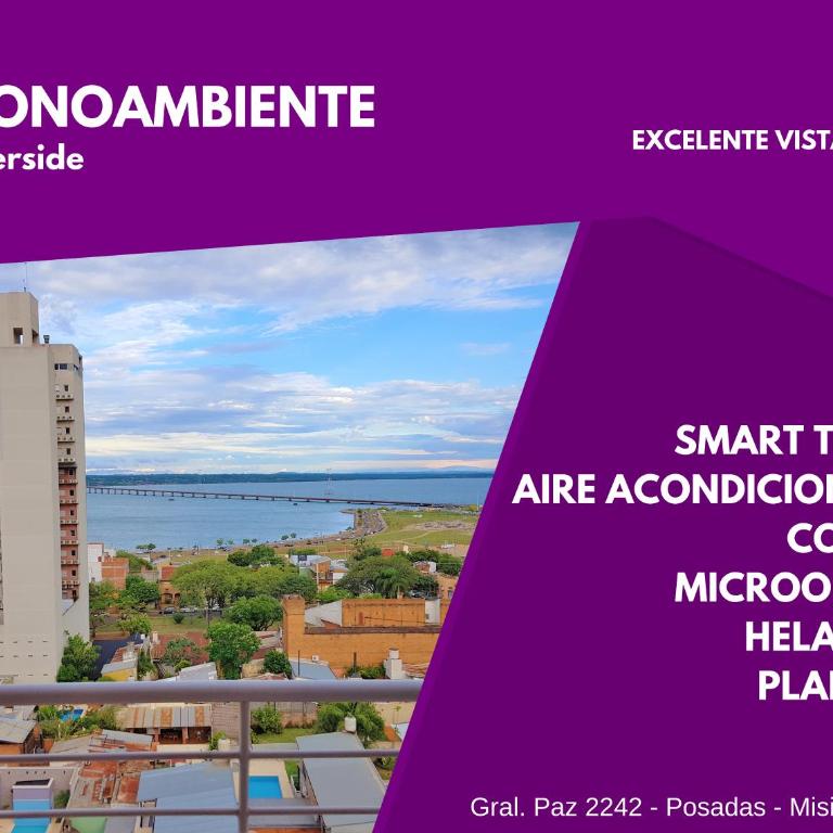 Dpto vista al río. Super equipado. Excelente ubic. - Studio Apartment - 2