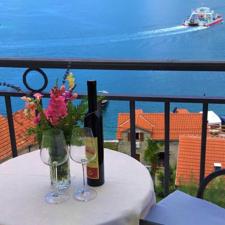 Apartments Okuka - Studio sa Balkonom i Pogledom na More (2 Odraslih) - 10