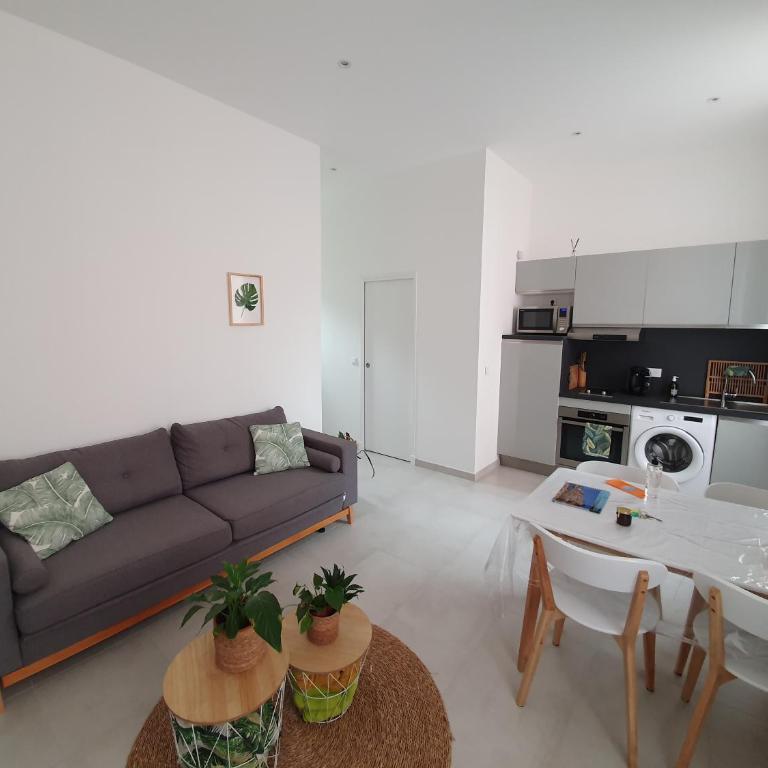 La Canopée Superbe 2 pièces neuf à 100m de la plage Classé 2 étoiles - Appartement 1 Chambre - 6