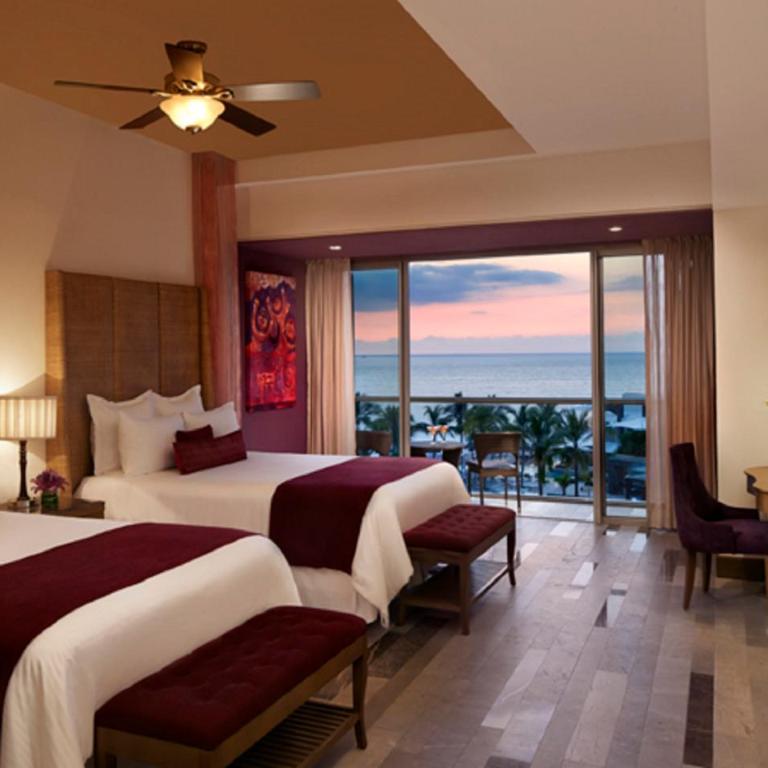 Secrets Vallarta Bay Resort & SPA - Adults Only - Suite Júnior con vistas al océano - 2 camas dobles - 2