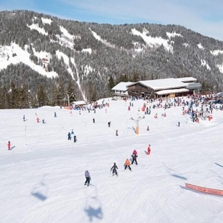 Le Relai S34 - Grand et lumineux studio avec coin montagne 4-6 pers avec WIFI, 50m des pistes, grand balcon exposé SUD, DRAPS NON COMPRIS - Studio - Vue sur Montagne - 15