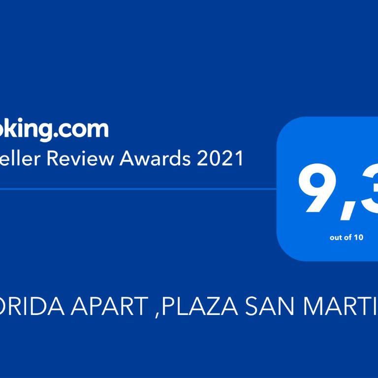 FLORIDA APART ,PLAZA SAN MARTIN - Apartamento de 1 dormitorio - 2