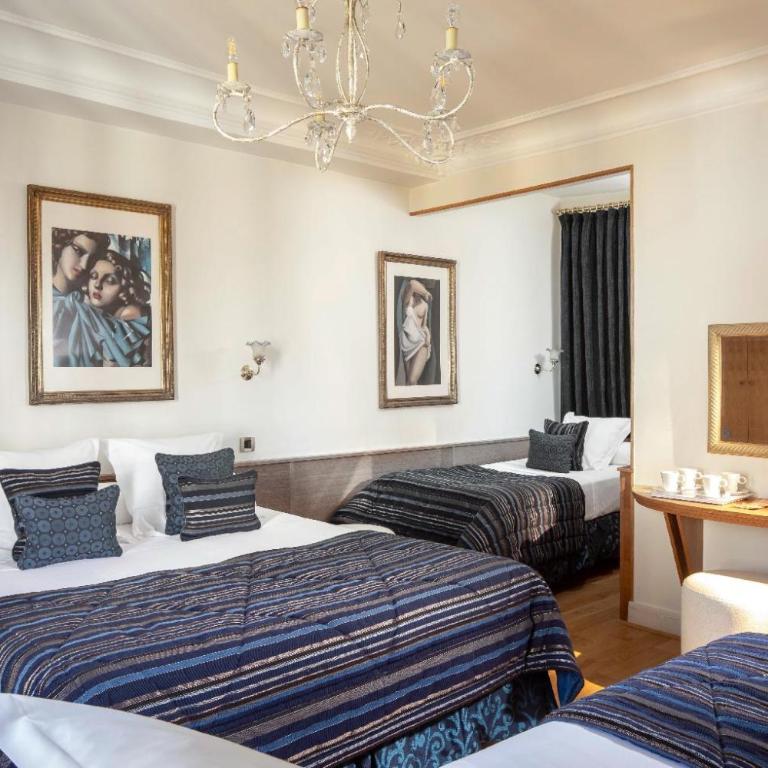 Hôtel du Levant - Vierbettzimmer - 1