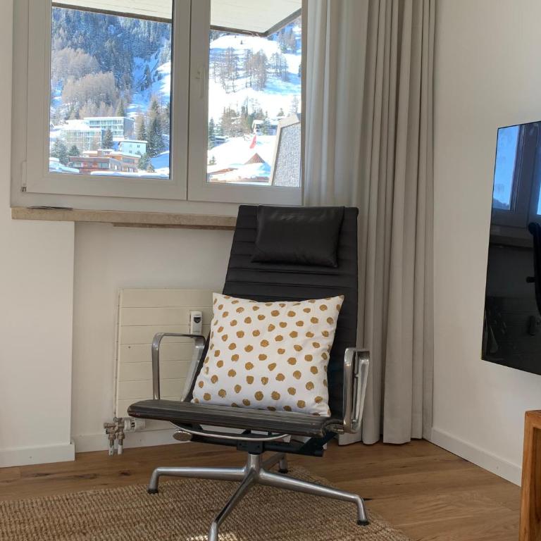 Ferienwohnung Parsennblick mit Dachterrasse - Apartment mit 1 Schlafzimmer - 3