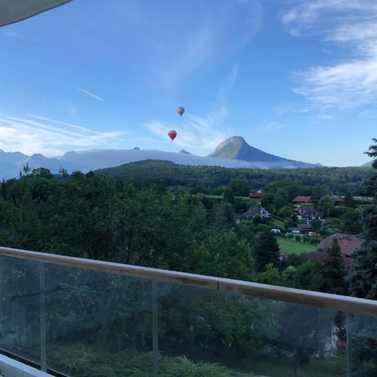 Vue exceptionnelle sur lac d'Annecy et Montagnes - Villa - 31