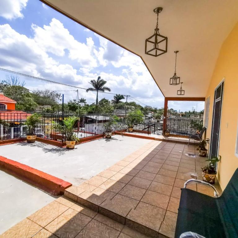 Naj Wayak´ Departamentos - Family Room with Terrace - 12
