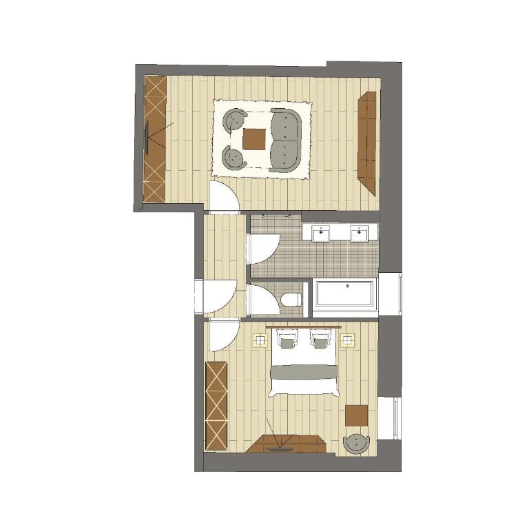 Hotel Stadt Wien - Suite mit 1 Schlafzimmer - 1